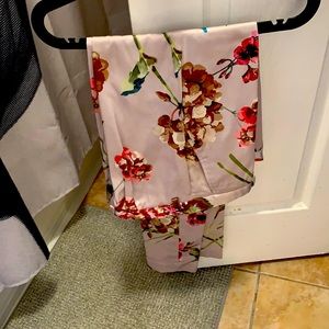 ASOS slim fitted floral pants that everyone loved!